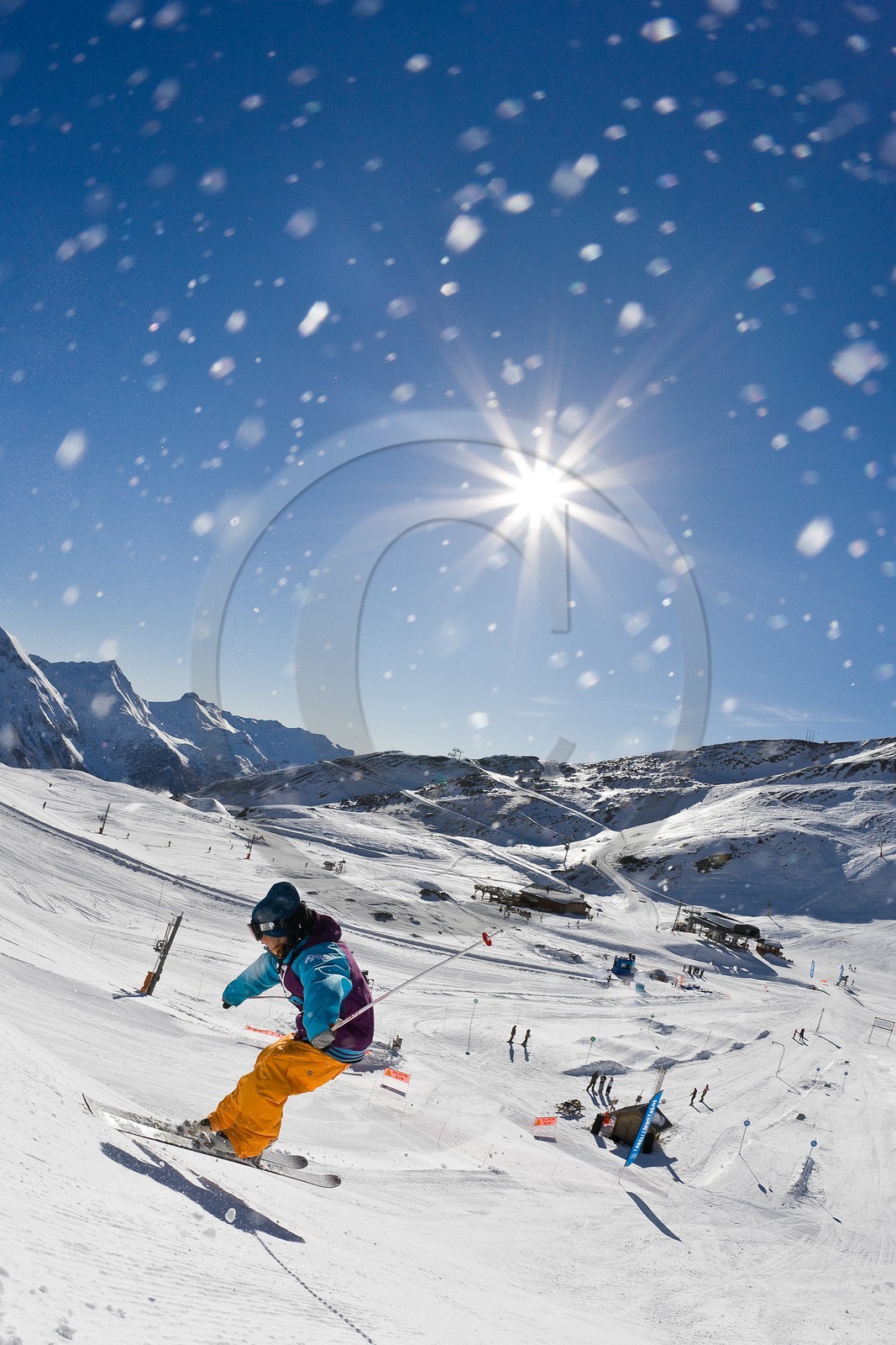 Ski snowpark Ski snowpark