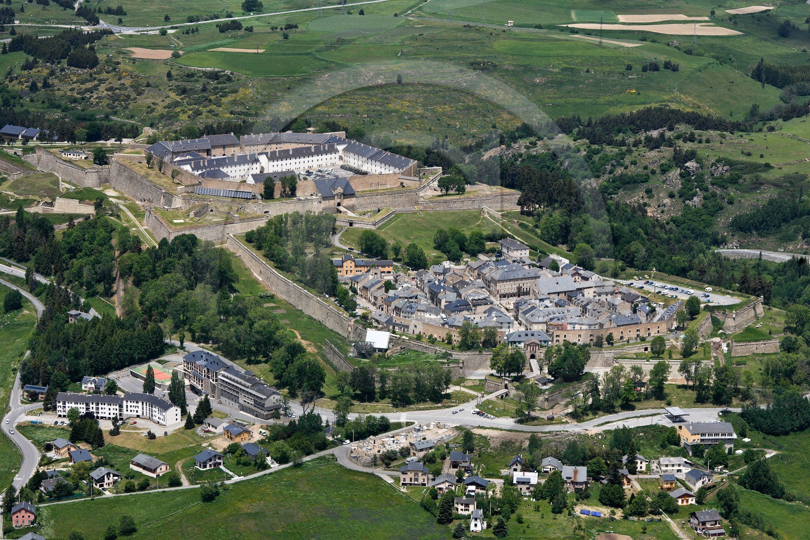 Mont-Louis,  Mont-Louis, Fortifications Vauban inscrites au patrimoine mondial de l'humanité