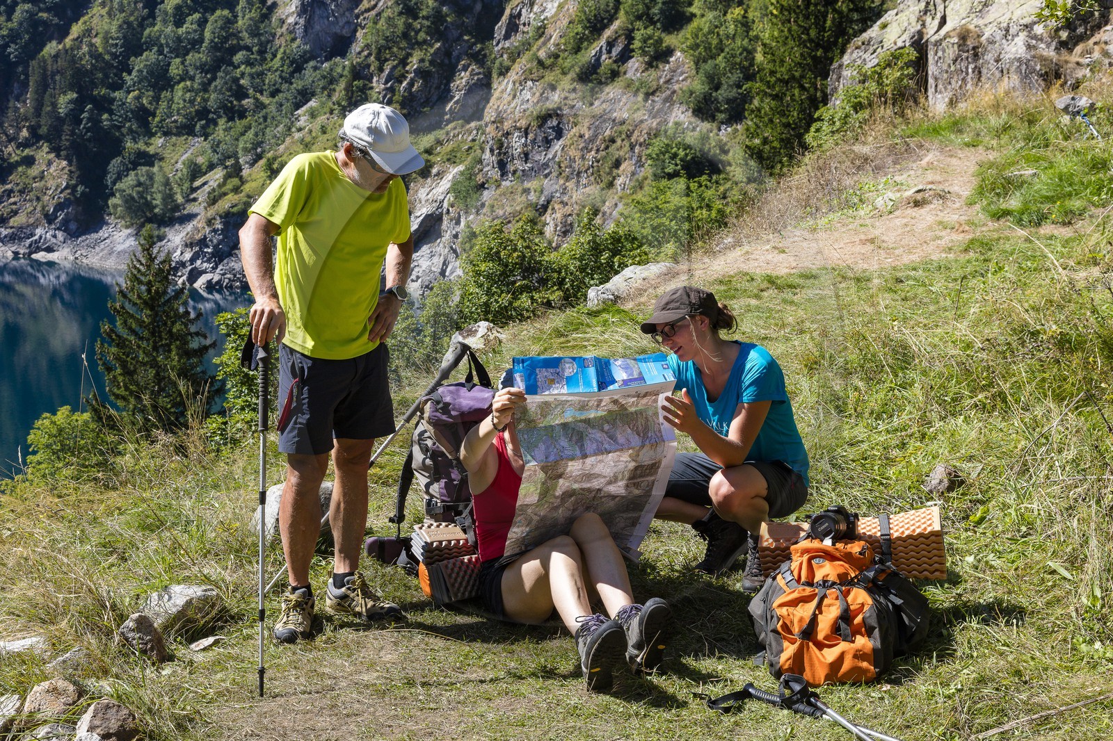 Randonnée pédestre sur le GR54