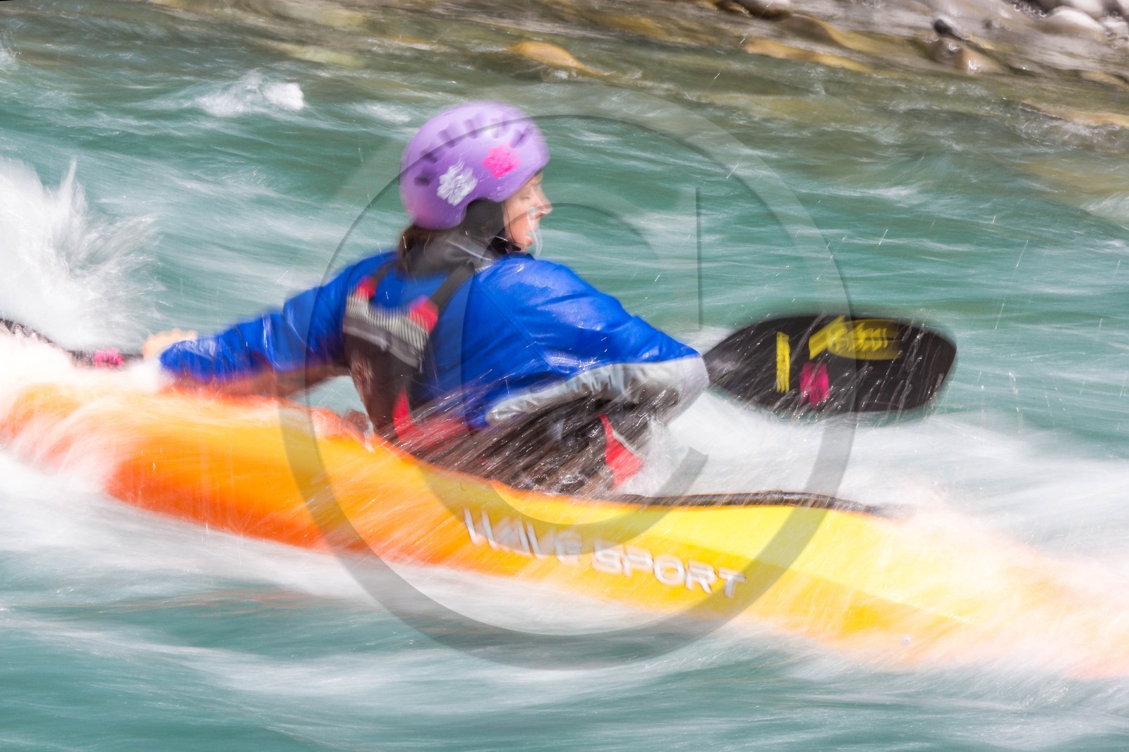 Kayak sur l'Ubaye