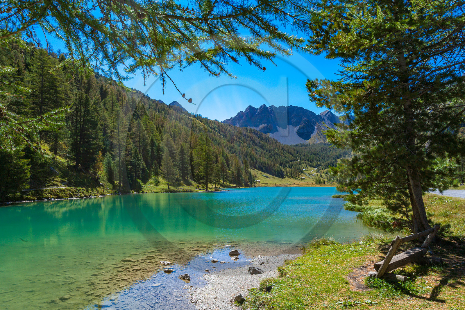 Lac de l'Orceyrette Lac de l'Orceyrette