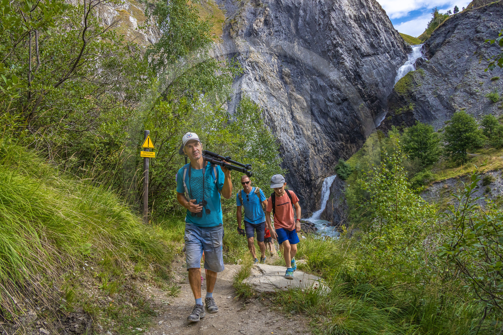 Fabrice Morin, accompagnateur en moyenne montagne