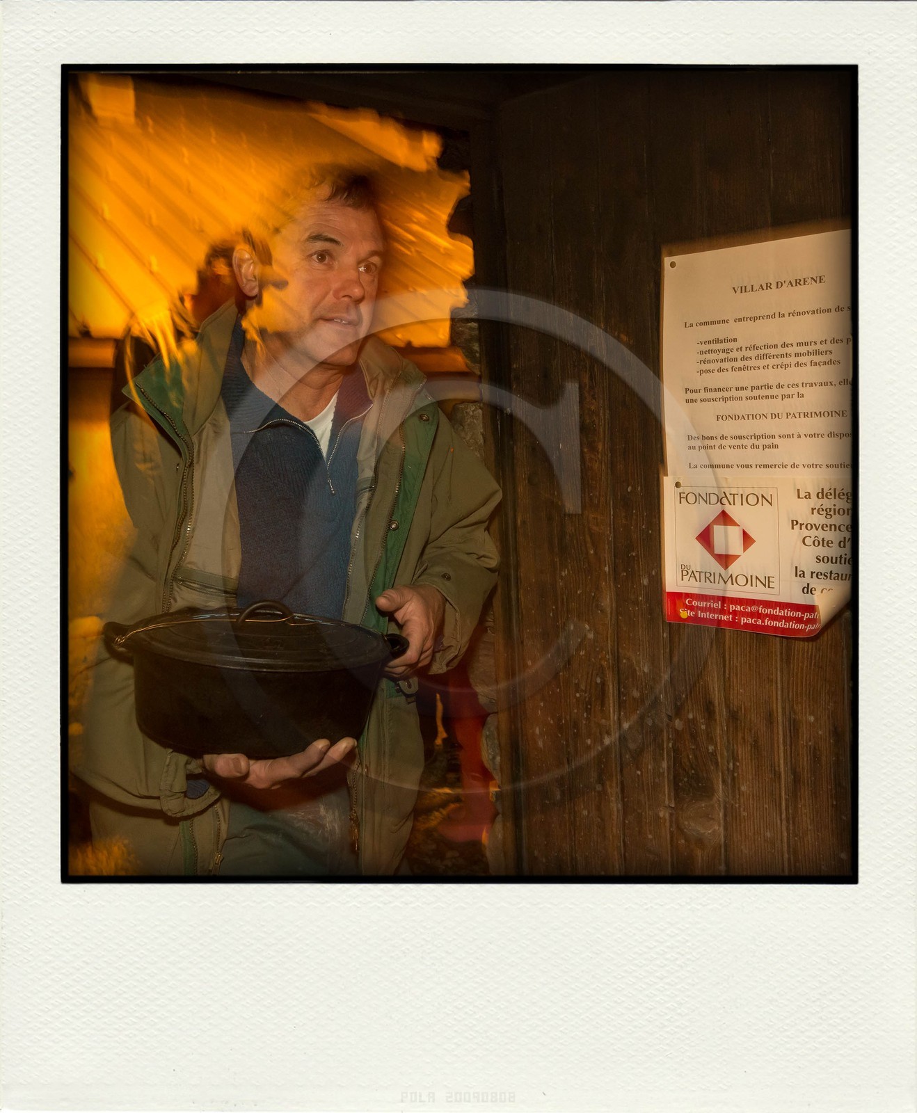 Village de Villar-d'Arène, fête du pain bouilli ou pain noir Village de Villar-d'Arène, fête du pain bouilli ou pain noir