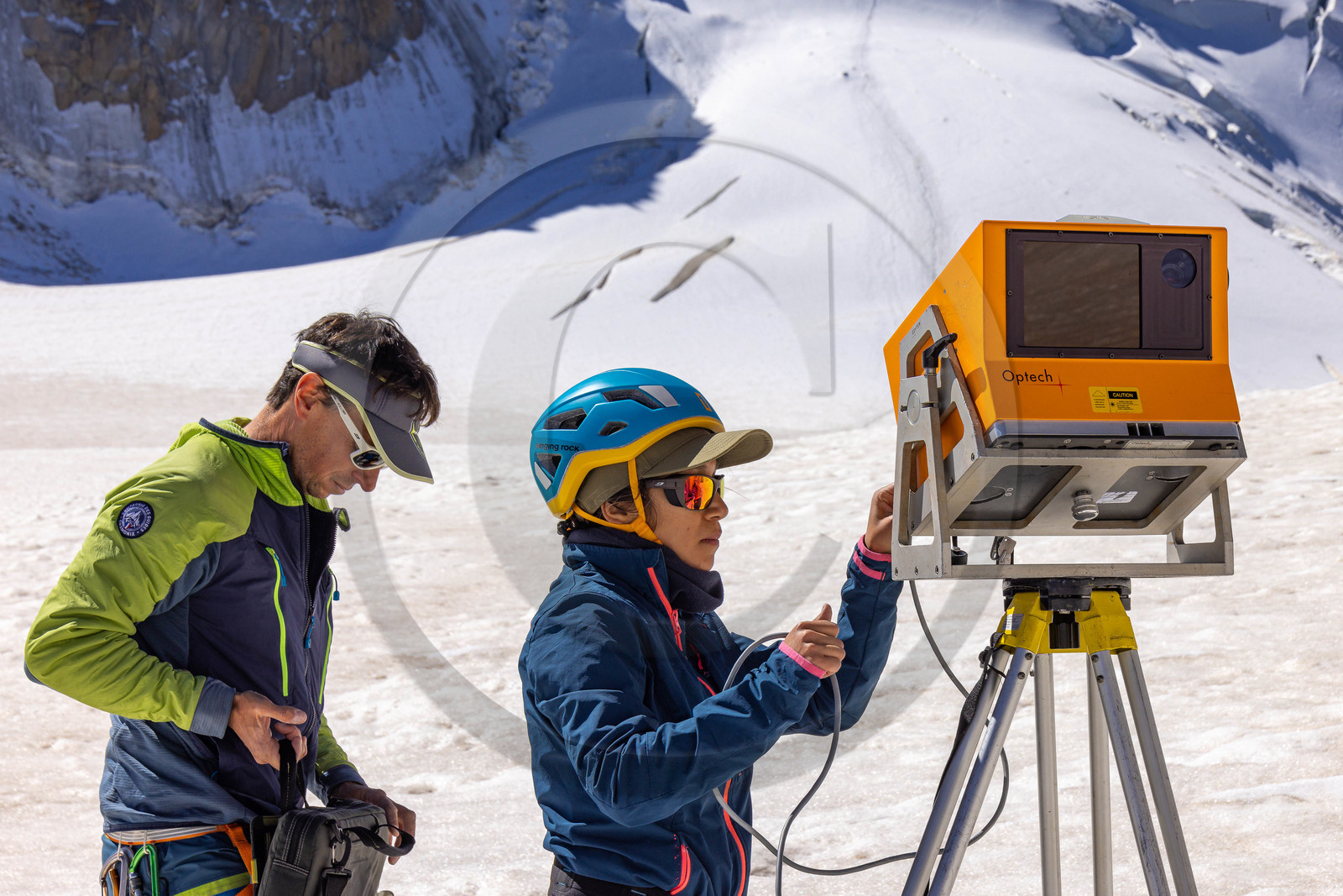 Géomorphologie à l'Aiguille du Midi