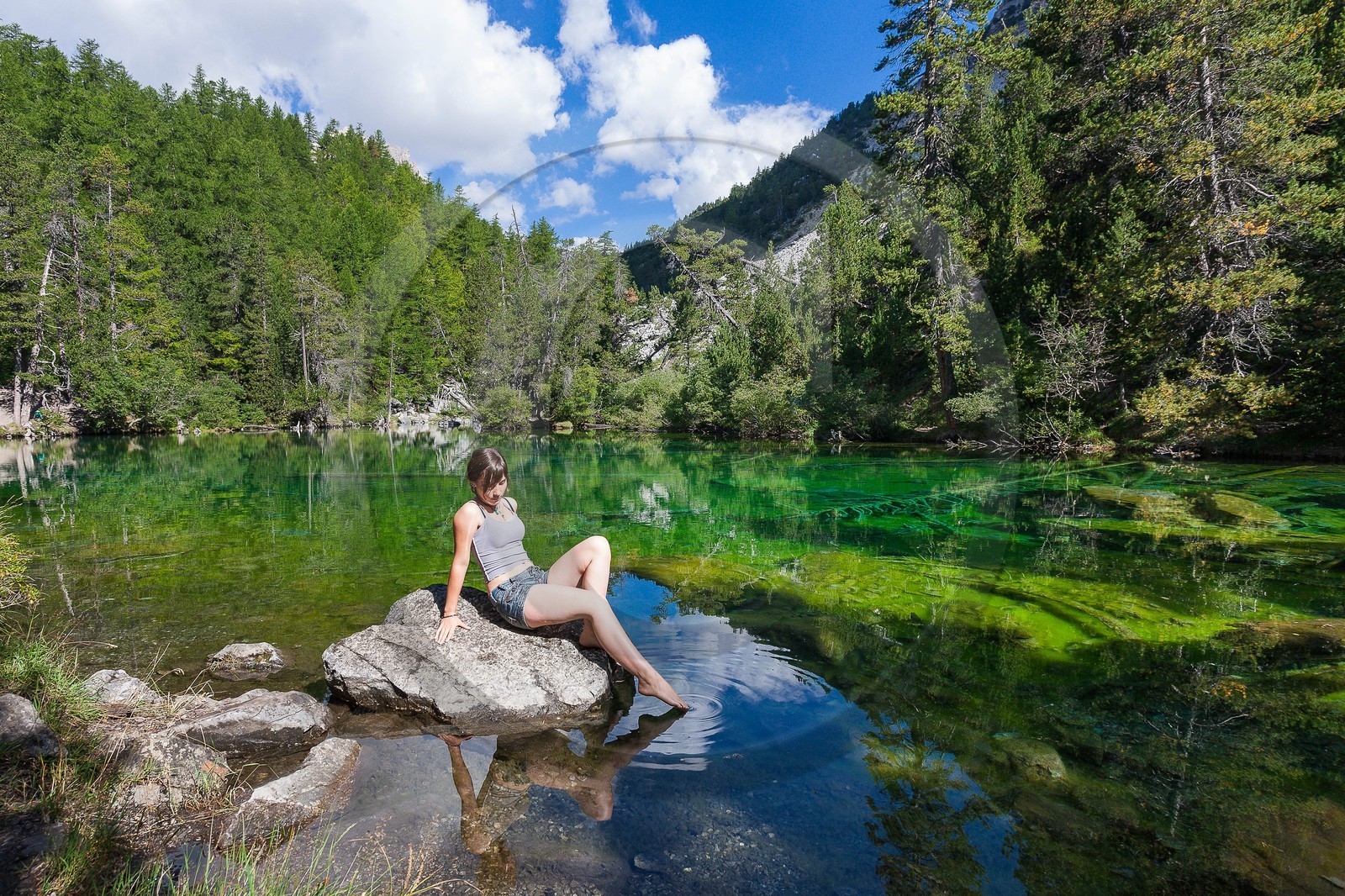 Lac Vert, vallée Etroite Lac Vert, vallée Etroite