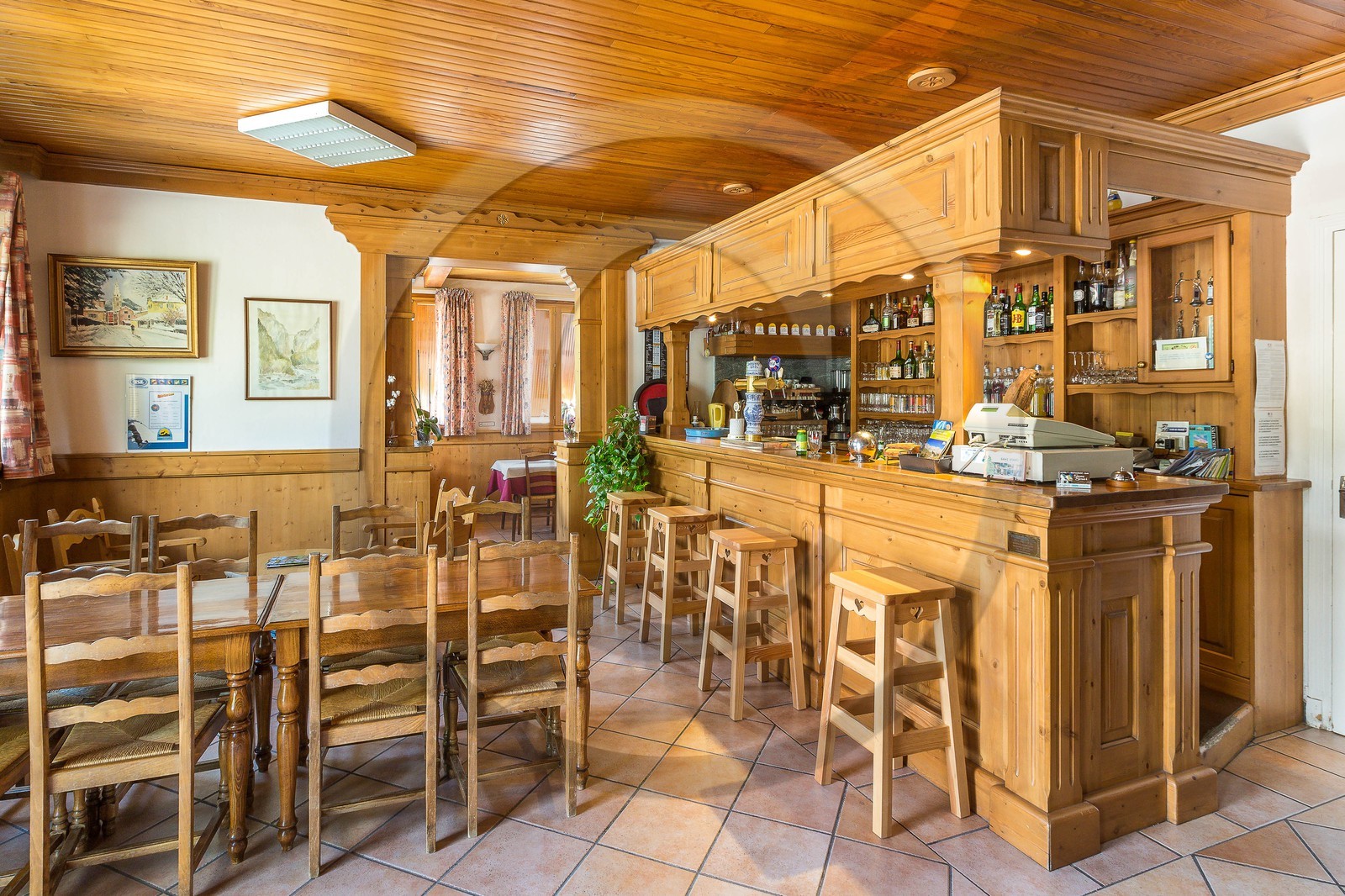 Jausiers, Hôtel Restaurant Le Sans Souci