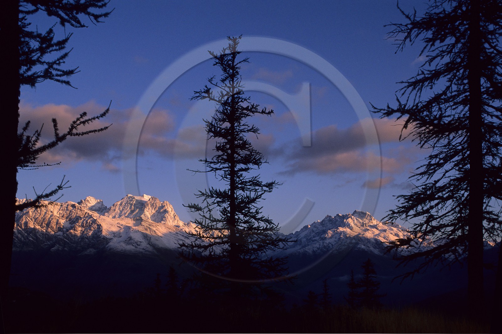 depuis le col de la Pousterle, Le Pelvoux, Pic de Clouzis
