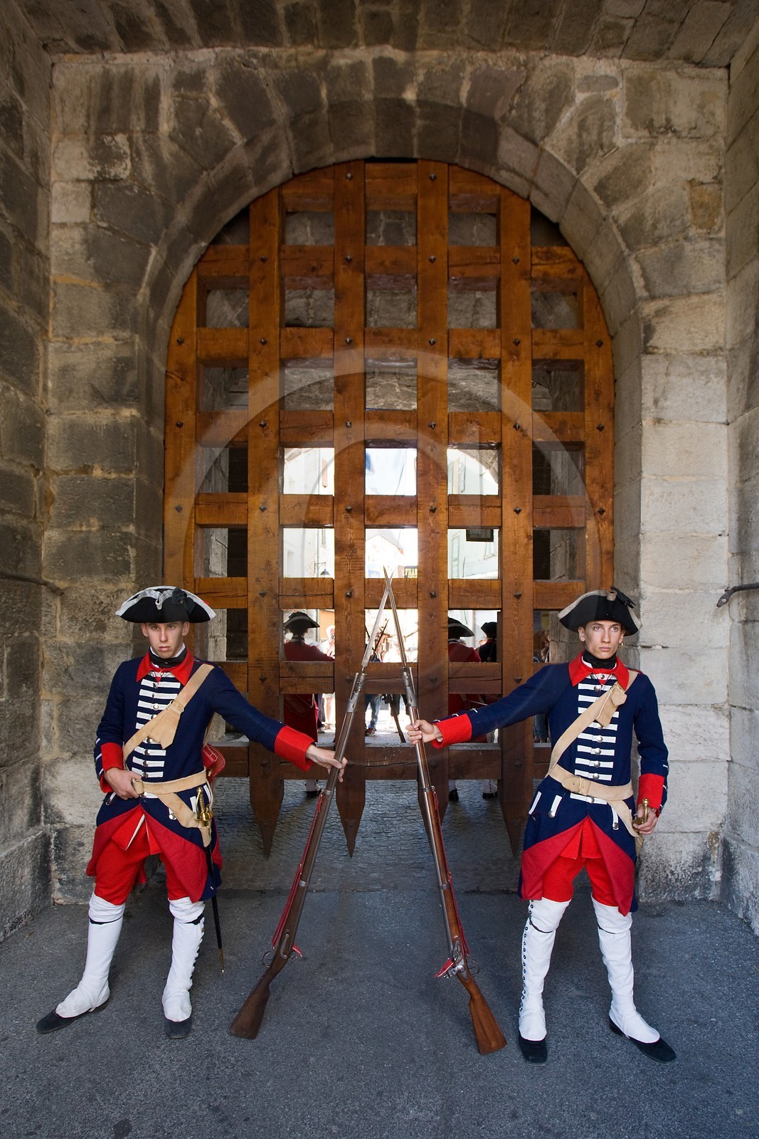 Briançon, l'association Les regiments du passé reconstituent la vie civile et militaire Briançon, l'association Les regiments du passé reconstituent la vie civile et militaire