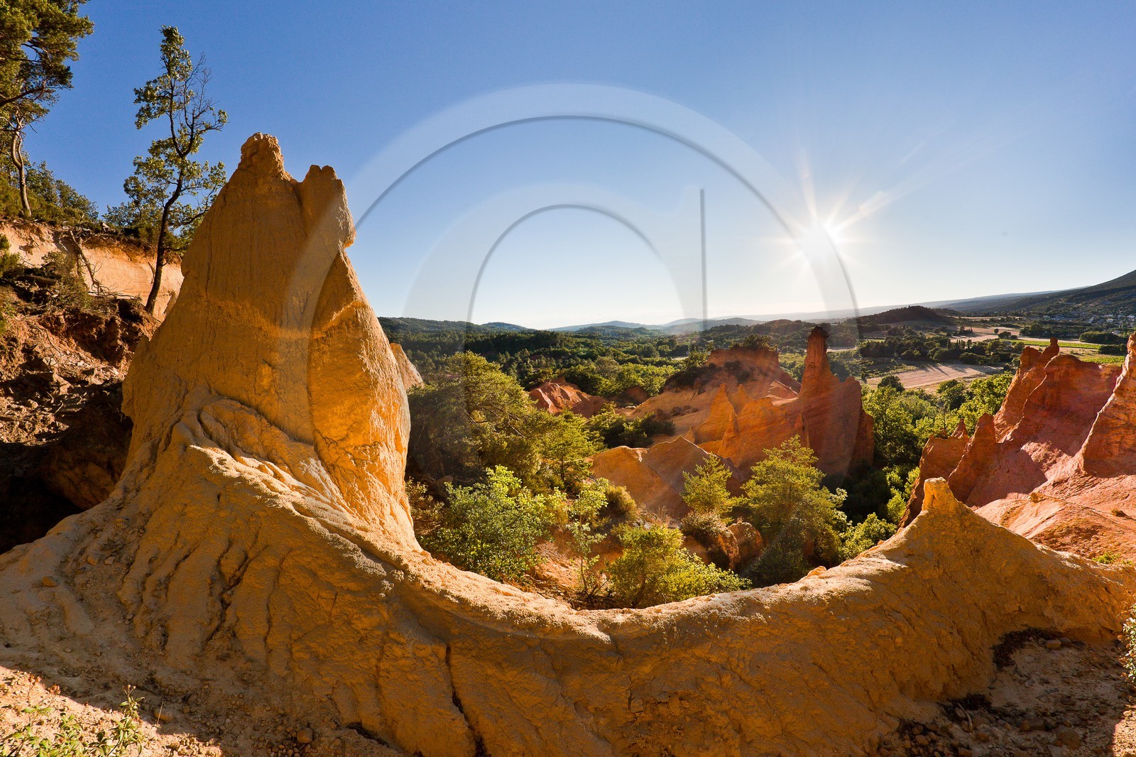Colorado provensal, les ocres de Rustrel
