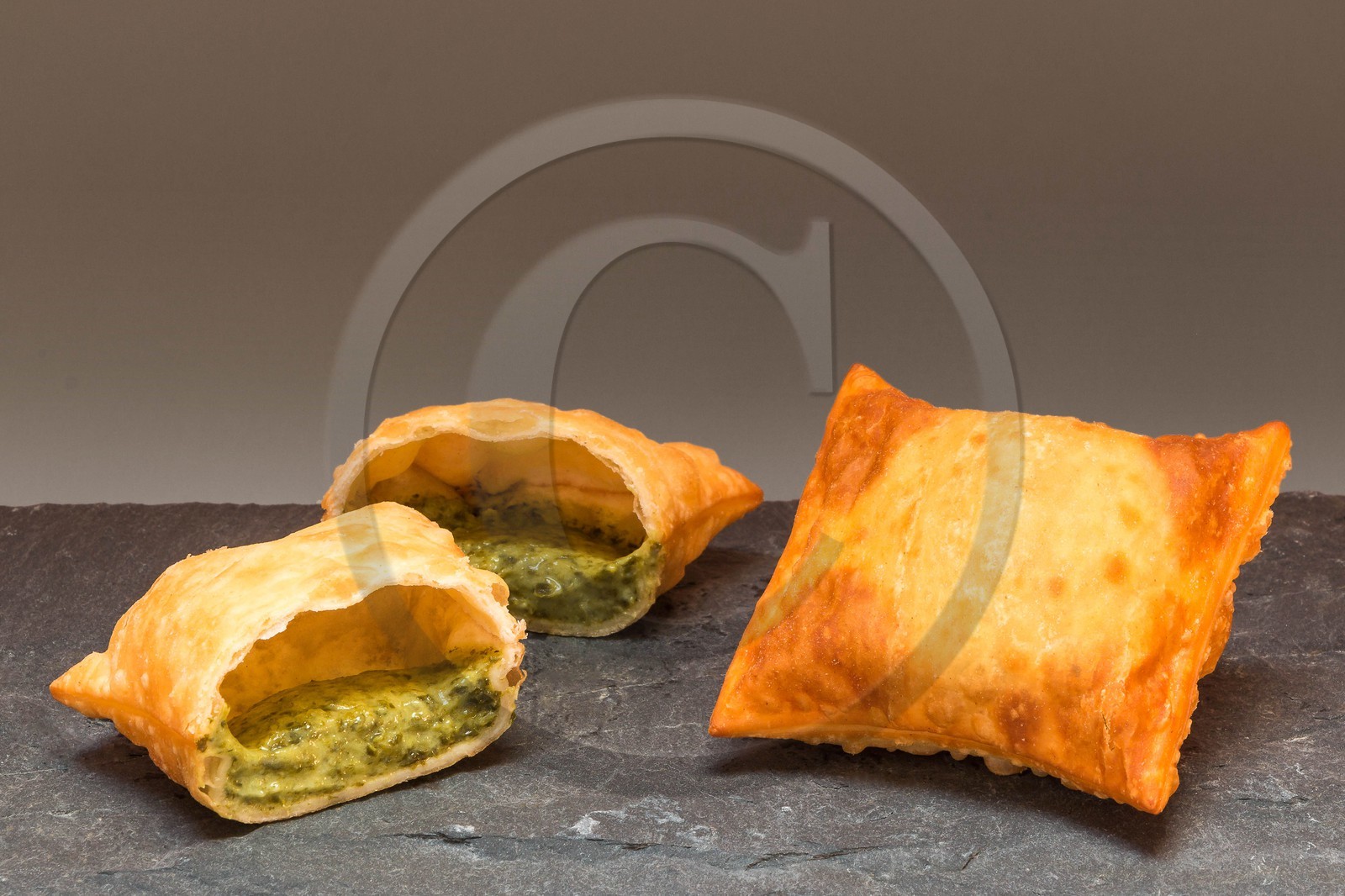 Saveurs des Montagnes, Le Champ d'Or, tourton épinard