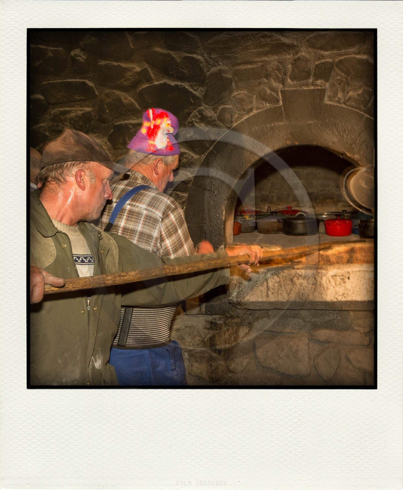 Village de Villar-d'Arène, fête du pain bouilli ou pain noir, Maurice Rousset, fourniron Village de Villar-d'Arène, fête du pain bouilli ou pain noir, Maurice Rousset, fourniron