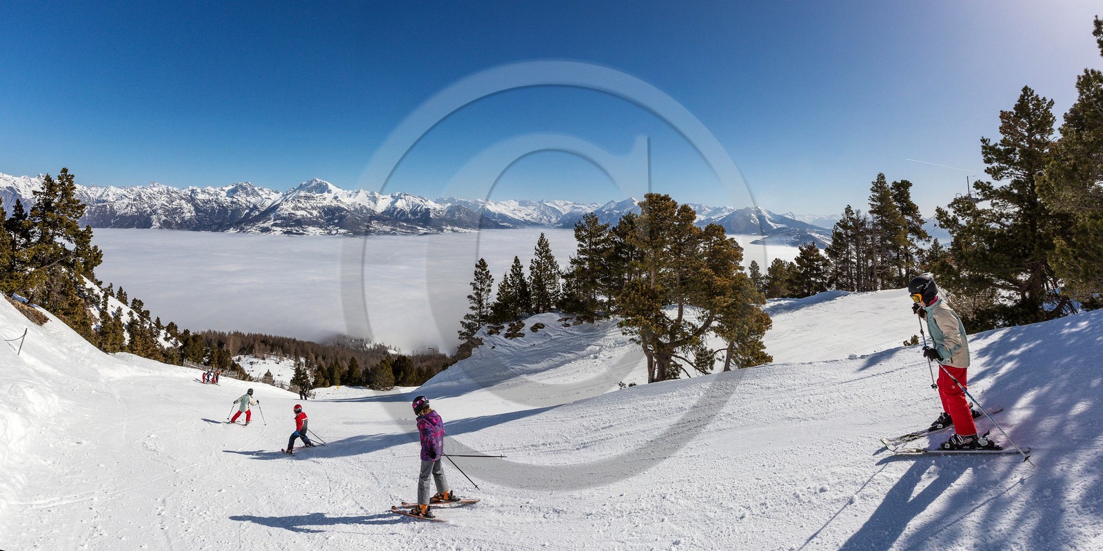 vallée du Champsaur, station de ski de Laye-en-Champsaur