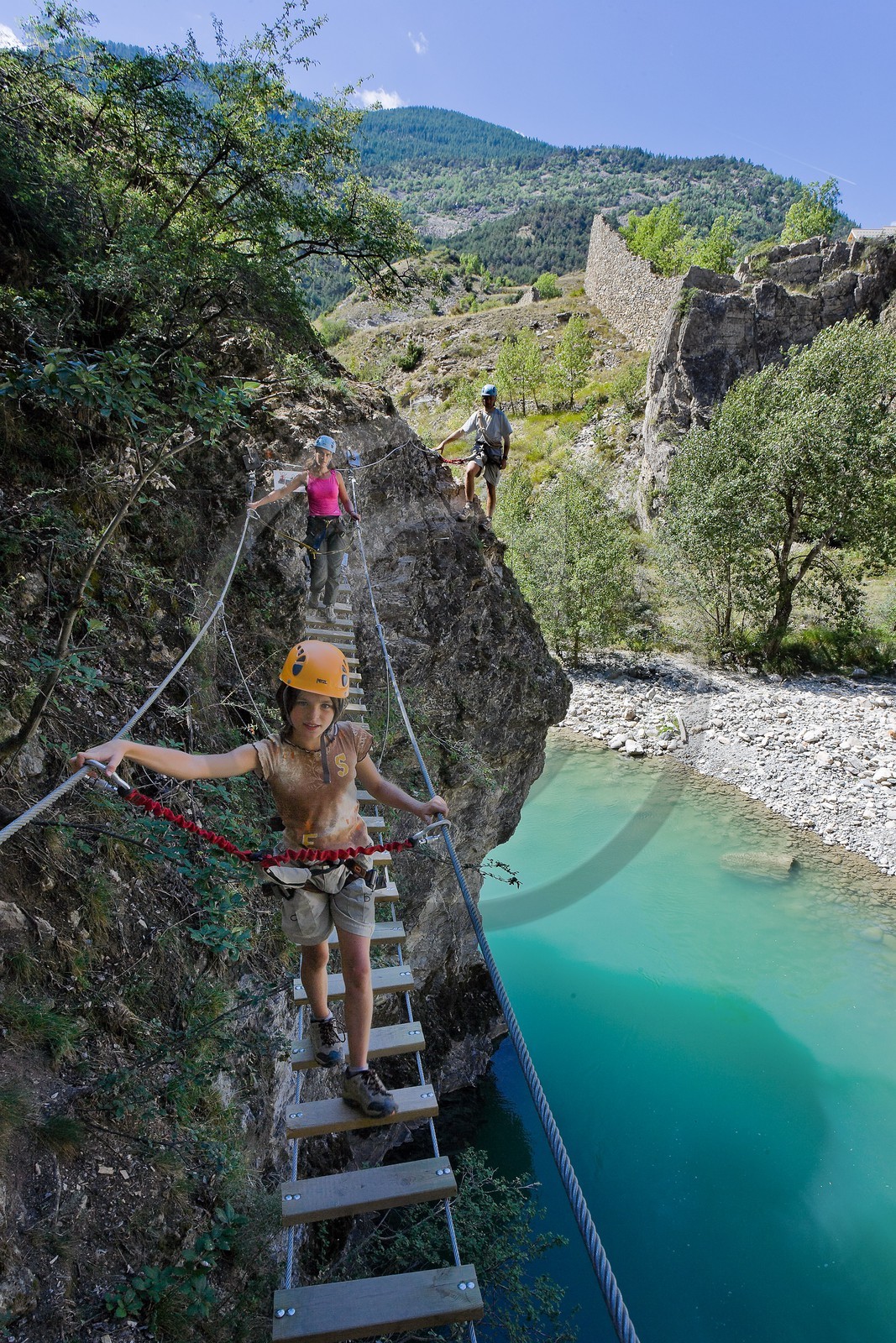 Via ferrata des gorges de la Durance Via ferrata des gorges de la Durance