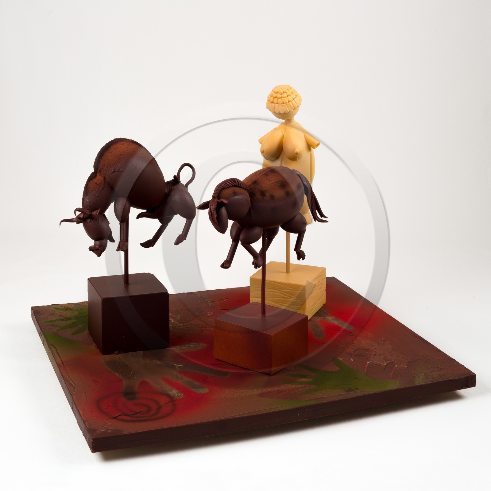 Exposition Influences, Petite histoire de l'art en chocolat par Luc Eyriey Exposition Influences, Petite histoire de l'art en chocolat par Luc Eyriey