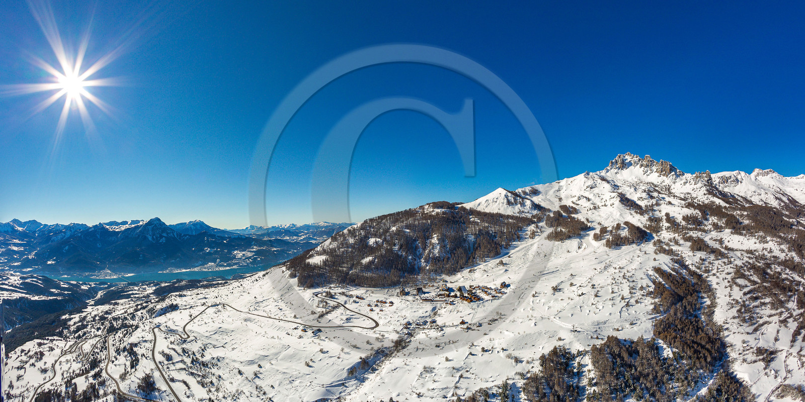Pays de Serre-Ponçon, station de ski de Réallon