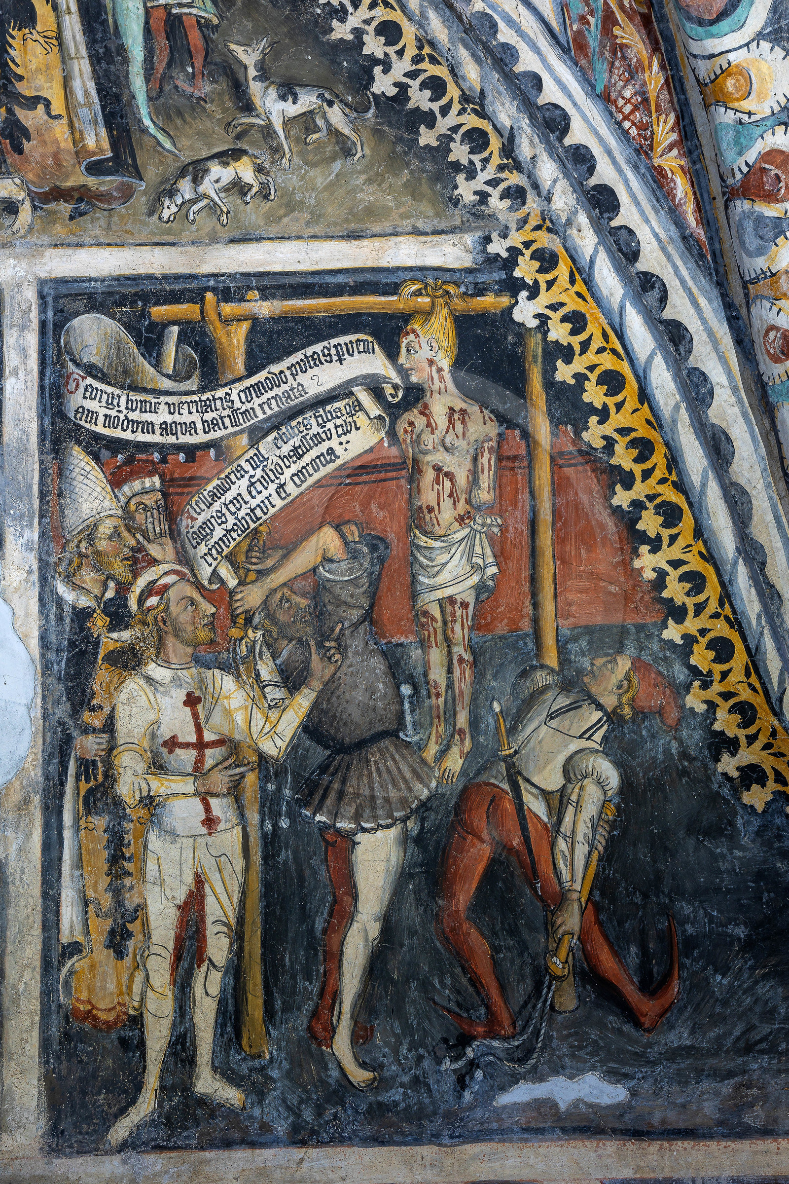 Valle Maira, Villar San Costanzo, chapelle de San Giorgio