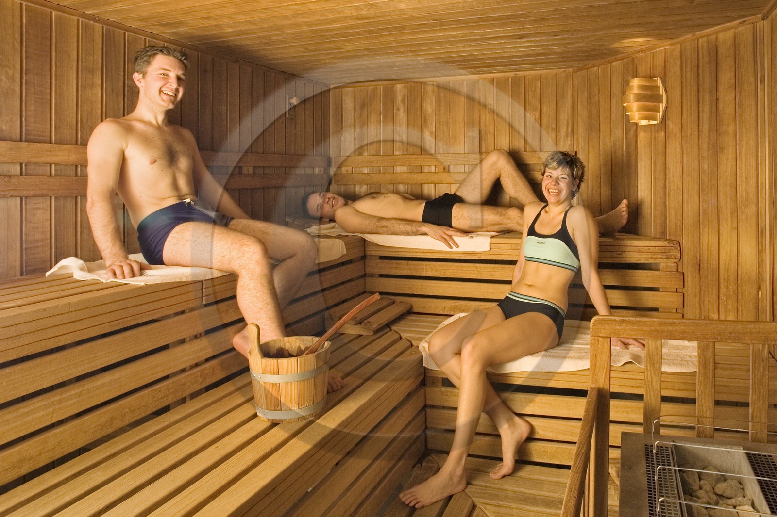 Espace détente et bien-être de la Grande Ourse, le sauna