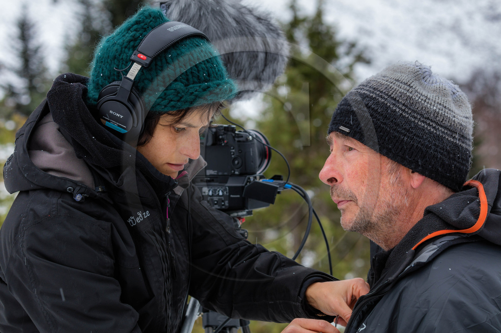Making of du film La vallée des loups