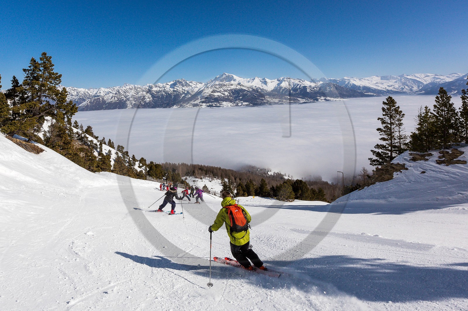 vallée du Champsaur, station de ski de Laye-en-Champsaur