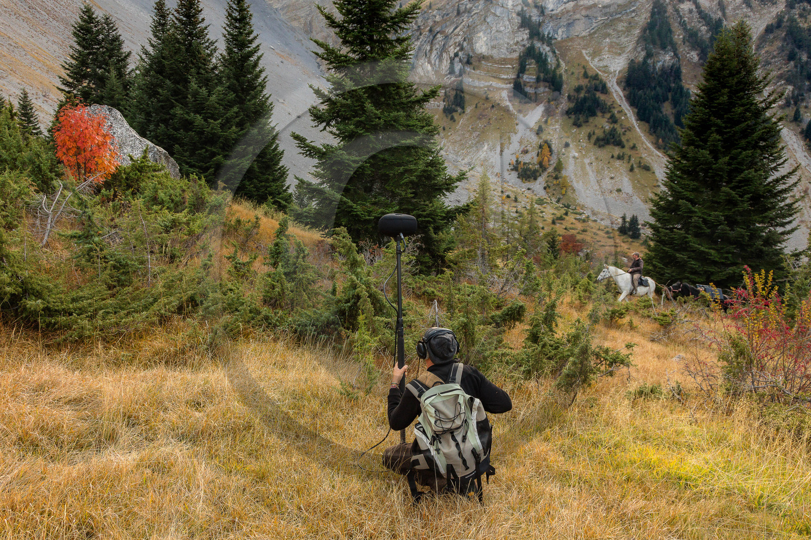 Making of du film La vallée des loups Making of du film La vallée des loups