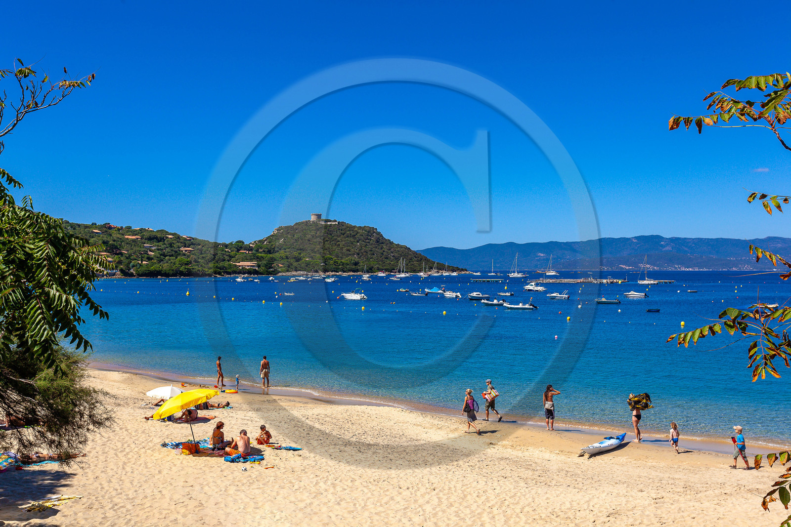 Belvédère-Campomoro, la plage