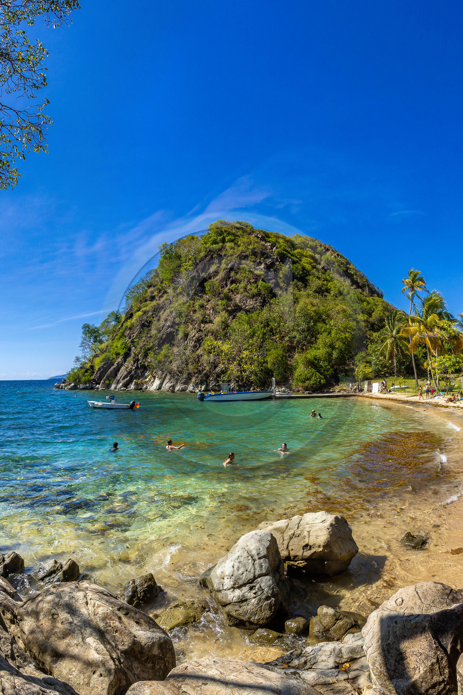 Iles des Saintes, plage Petite Anse Pain de Sucre