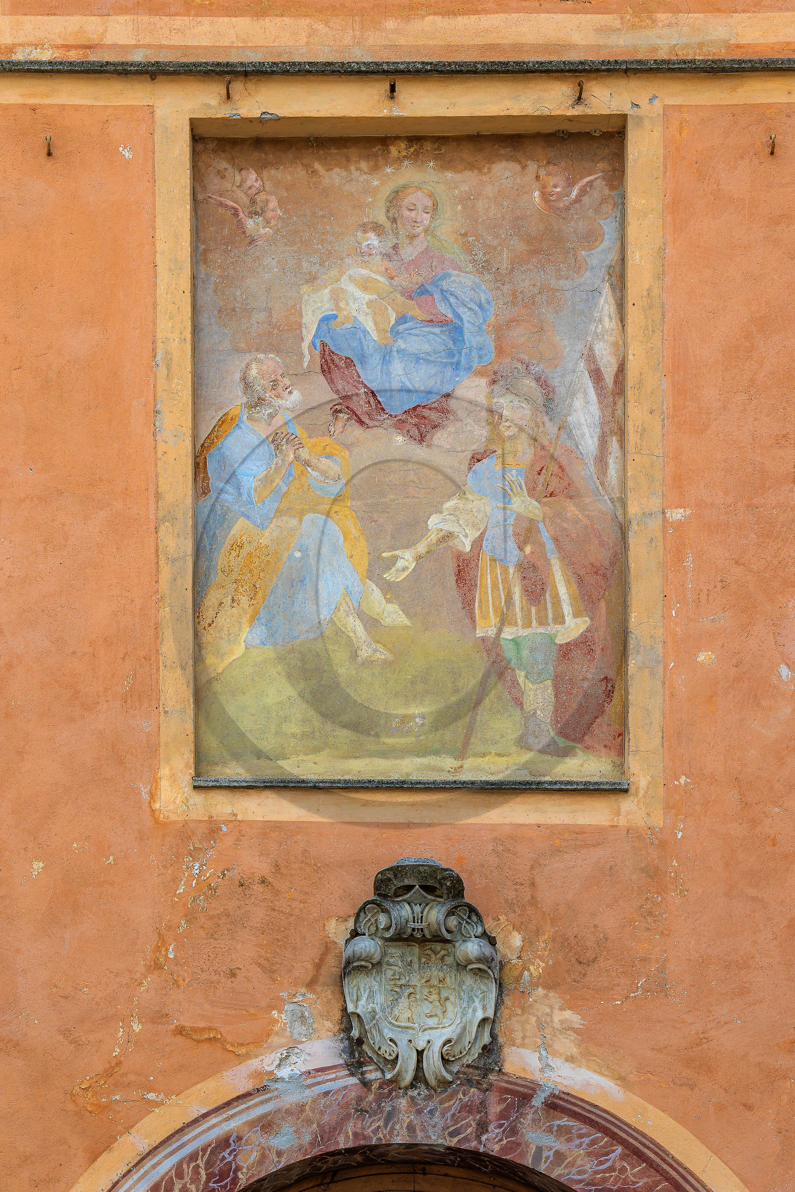 Valle Maira, Villar San Costanzo, chapelle de San Giorgio Valle Maira, Villar San Costanzo, chapelle de San Giorgio