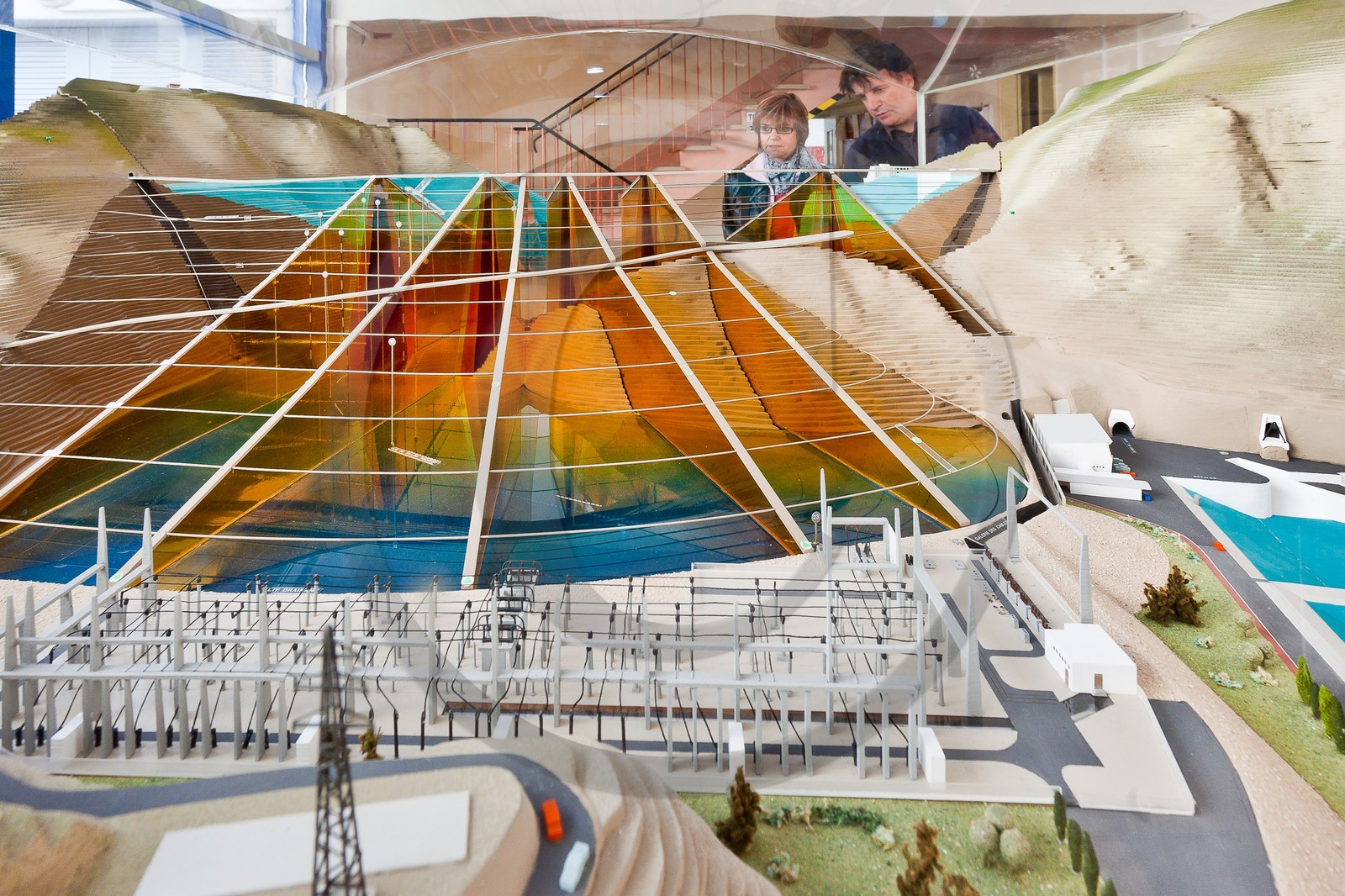 Barrage de Serre-Ponçon, usine hydroélectrique EDF