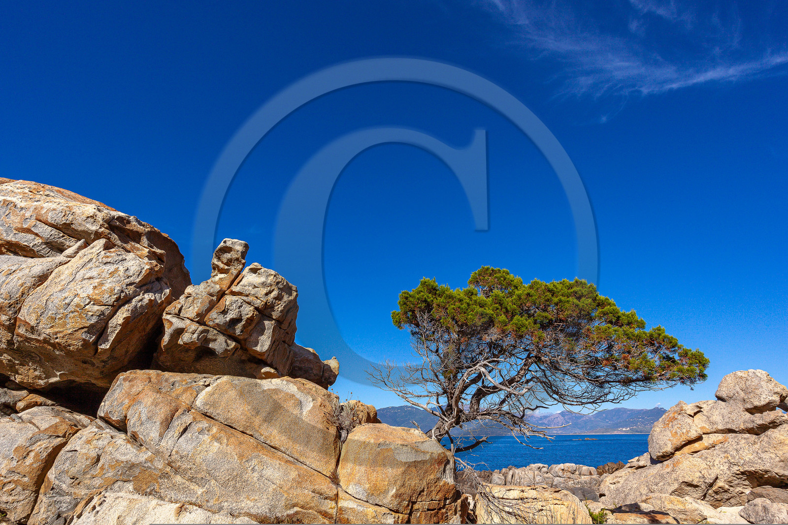 Taffoni, rochers de granit à Campomoro Taffoni, rochers de granit à Campomoro