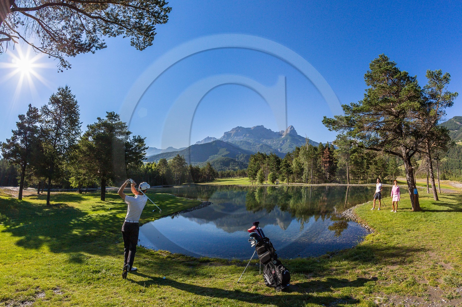 Barcelonnette, Golf de Bois-Chenu Barcelonnette, Golf de Bois-Chenu