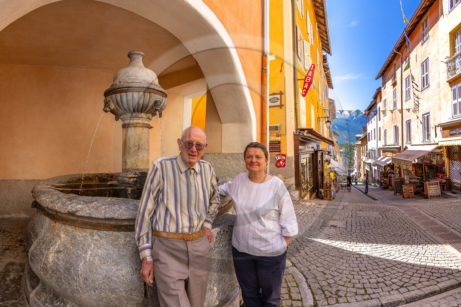 Briançon, Samuel Petermann et Isabelle Fouiiloy-Jullien Briançon, Samuel Petermann et Isabelle Fouiiloy-Jullien