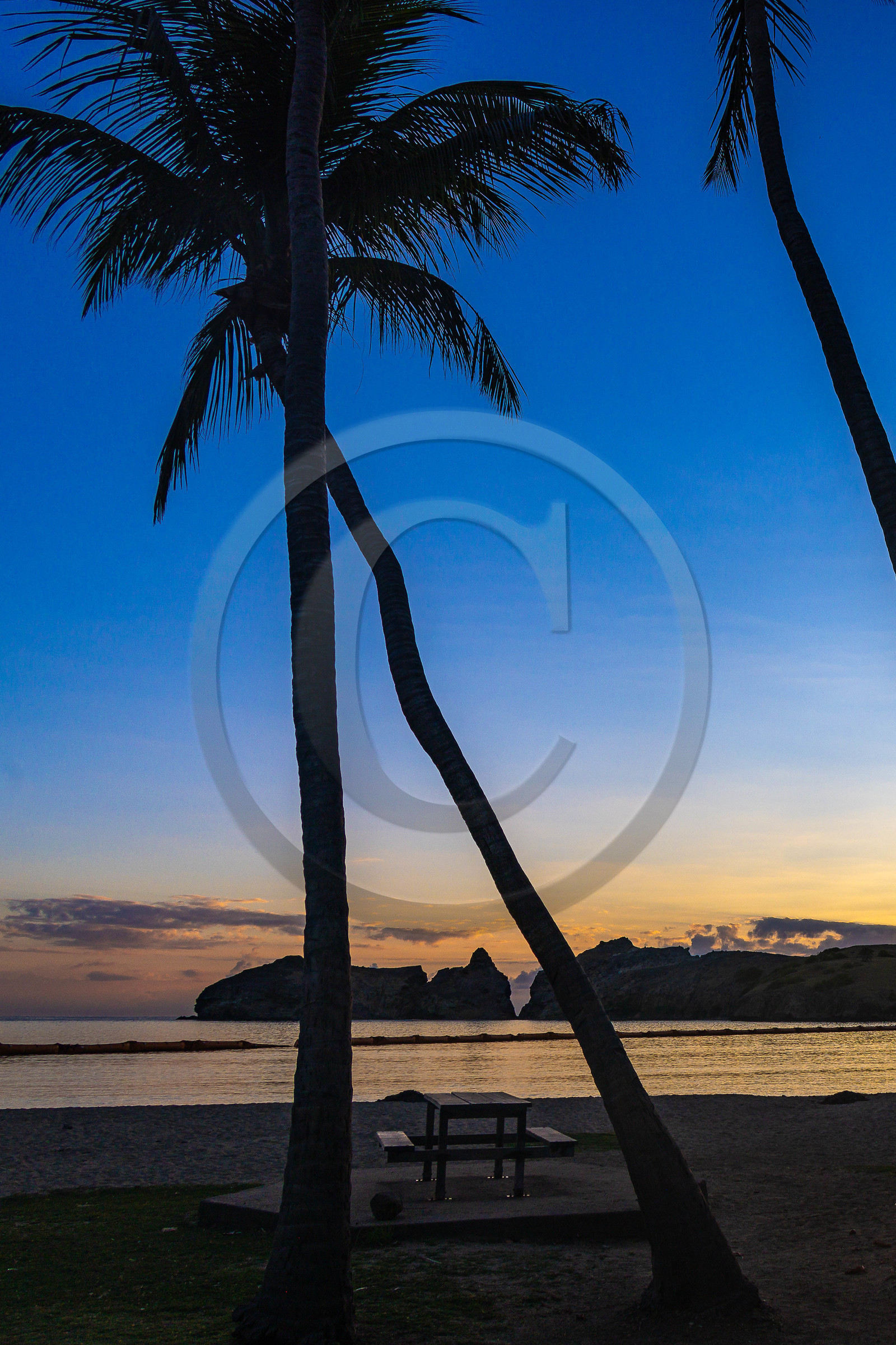 Iles des Saintes, Baie et plage de Pompierre