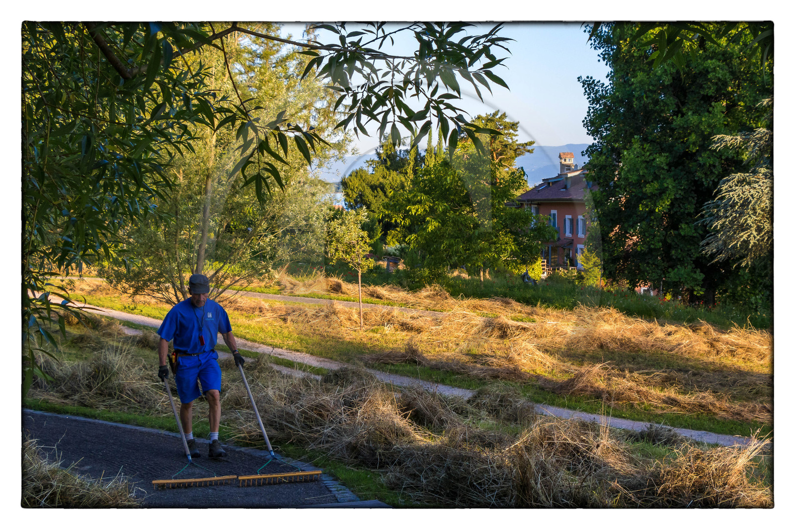 Les jardiniers des jardins de l'eau du Pré Curieux