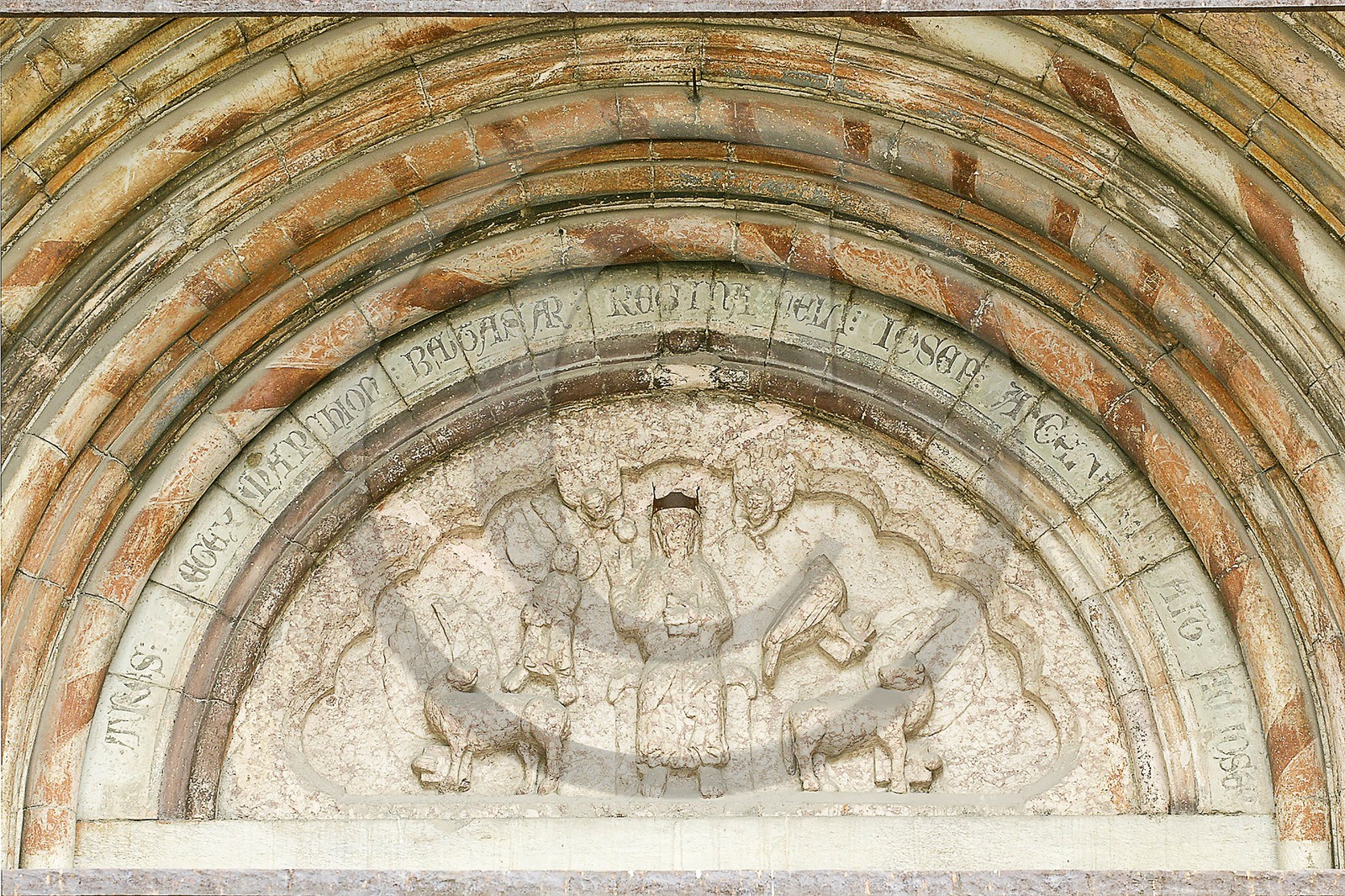 Embrun, Cathédrale Notre-Dame du Réal, détails sculpture