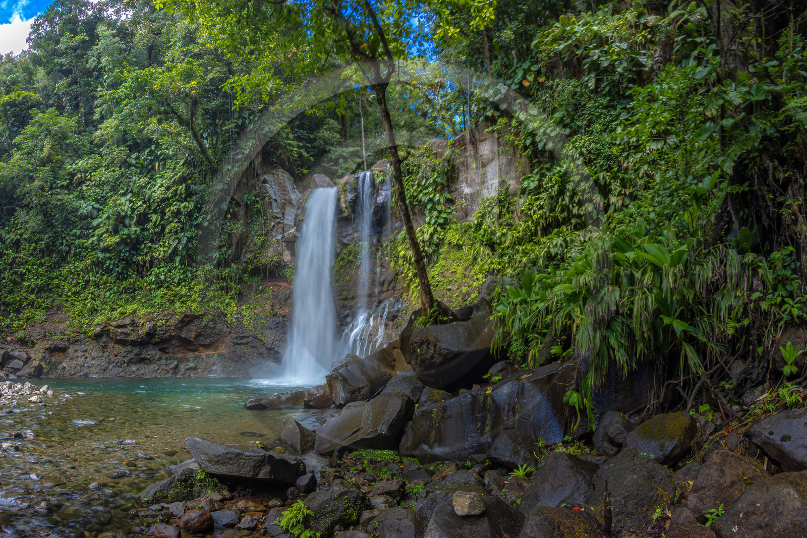 Chute du Carbet, Parc national de la Guadeloupe