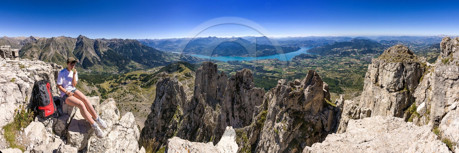 Pays de Serre-Ponçon, Réallon, randonnée dans les Aiguilles de Chabrières
