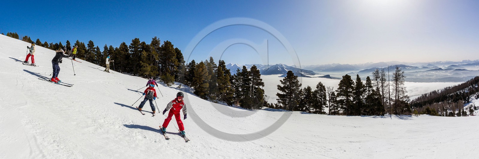 vallée du Champsaur, station de ski de Laye-en-Champsaur