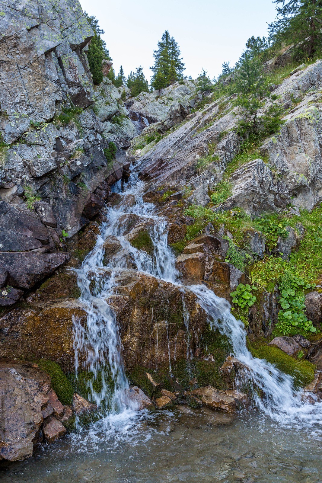Ubaye, Vallon du Laverq, cascade des Lausas Ubaye, Vallon du Laverq, cascade des Lausas