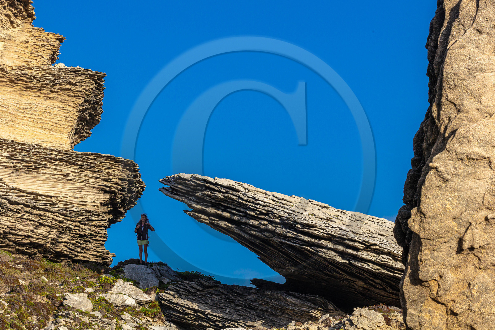 Falaises de calcaire de Bonifacio