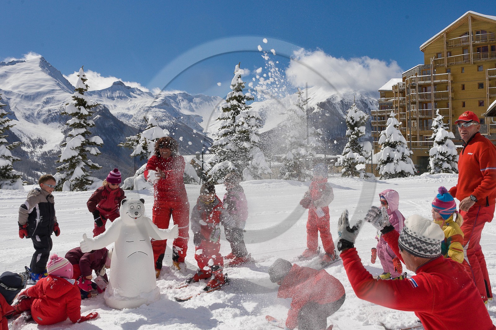 Station de ski d'Orcières 1850, Petite Ourse, Jardin des neiges