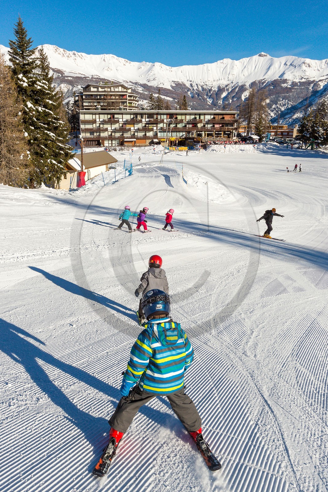 Praloup, ski de piste enfants