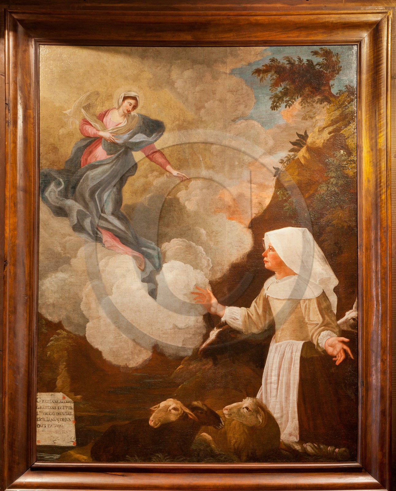 Portrait de Benoîte Rancurel de la chapelle absidiale « La Rotonde »