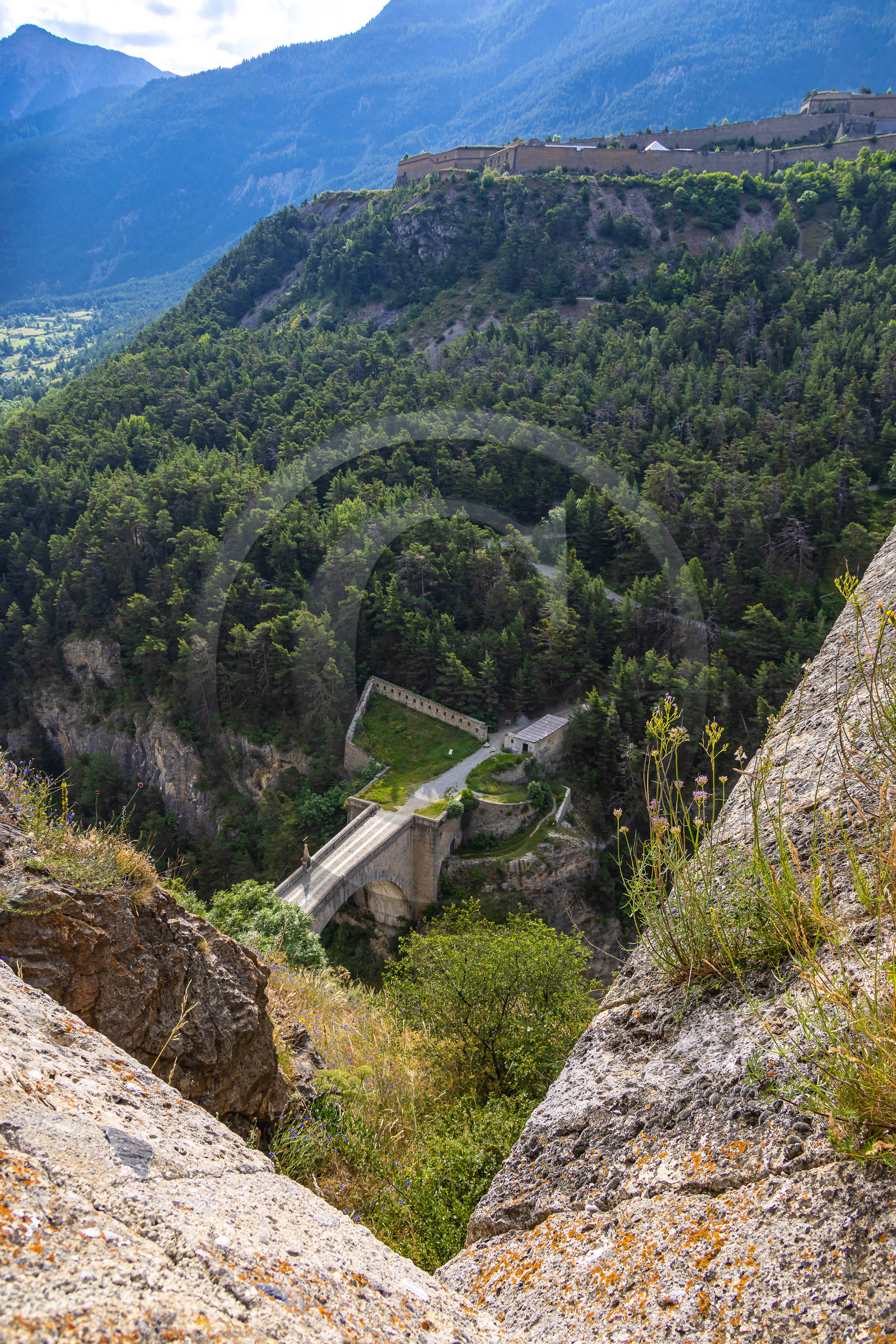 Briançon, le Pont d’Asfeld Briançon, le Pont d’Asfeld