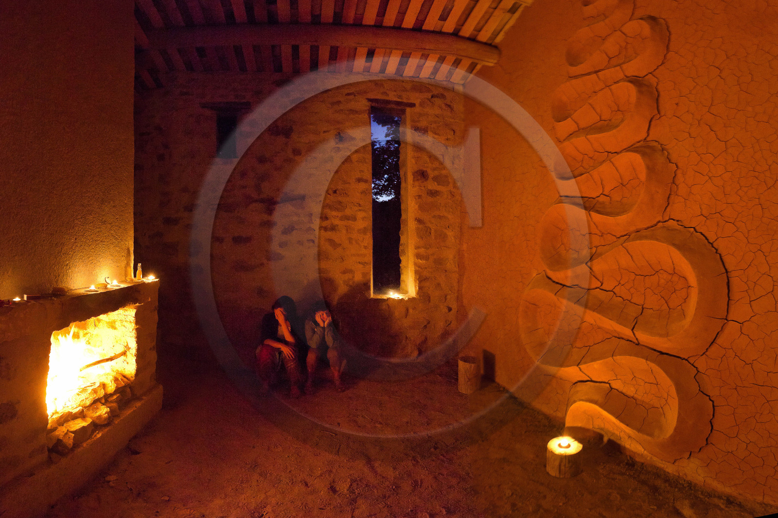 Refuge d'Art Vieil Esclangon d'Andy Goldsworthy