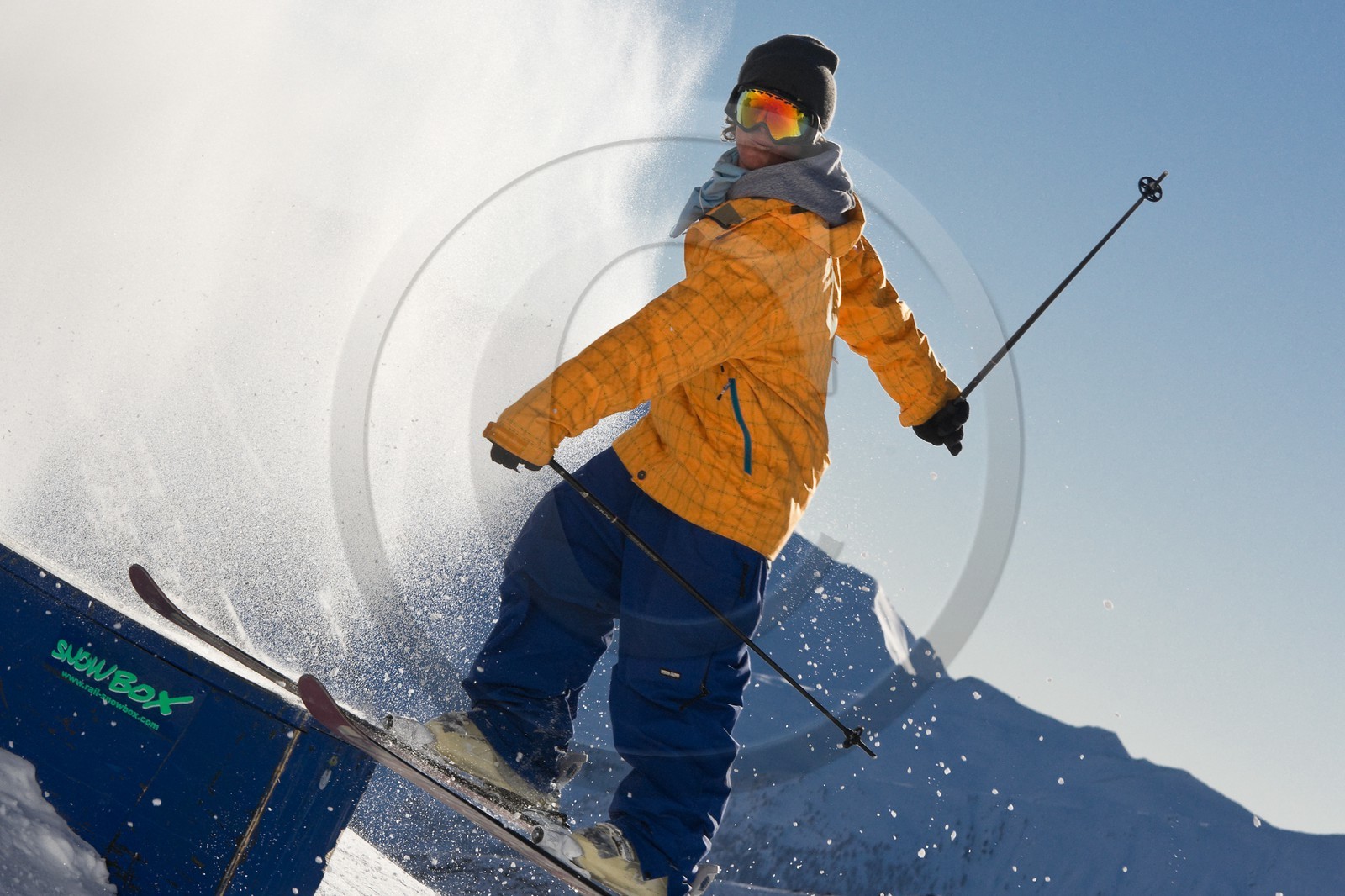 Ski snowpark Ski snowpark