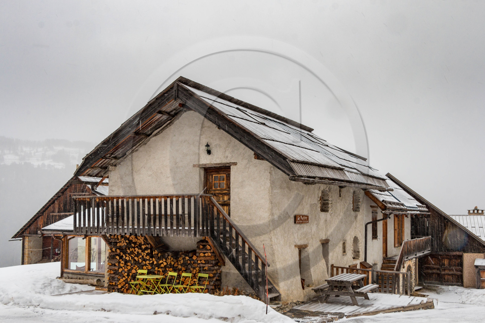 Arvieux, Villargaudin, La fruitière du Queyras, gîte d'étape et de séjour