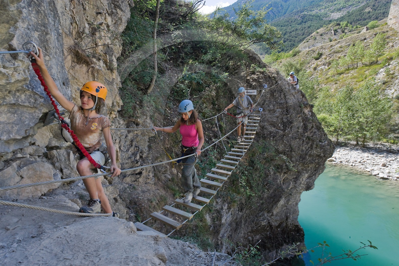 Via ferrata des gorges de la Durance