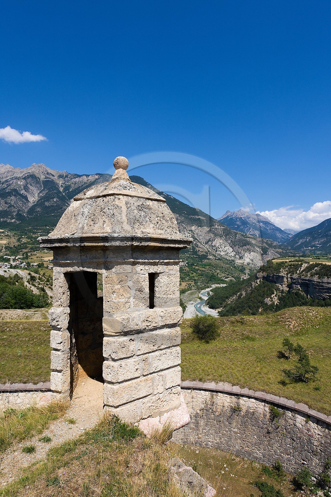 Mont-Dauphin, fortifications Vauban, échauguette