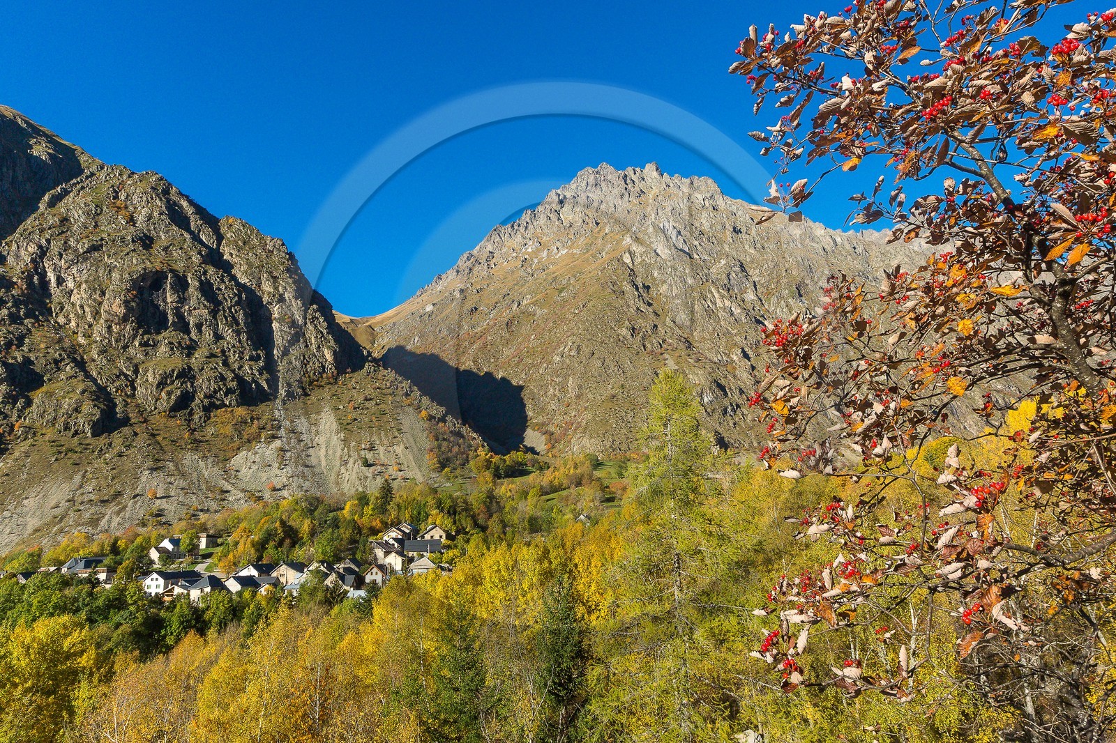 Vallée de la Bonne, village Le Désert