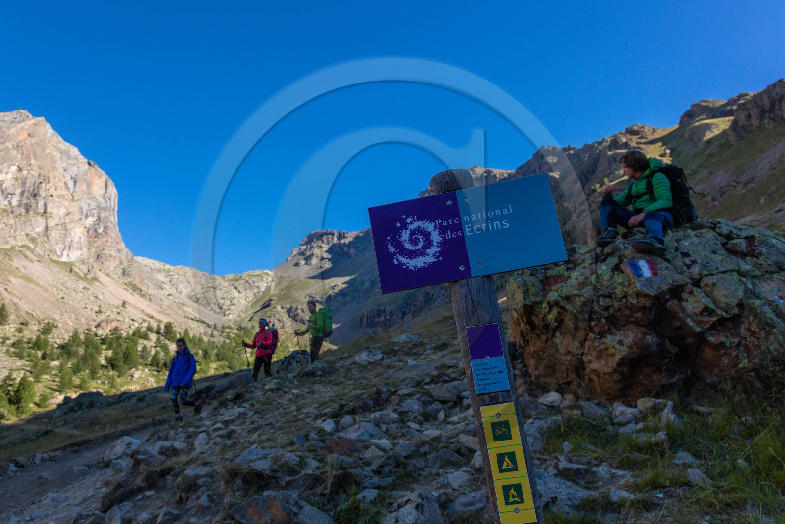 Grand tour des Ecrins, Lac de L'Eychauda